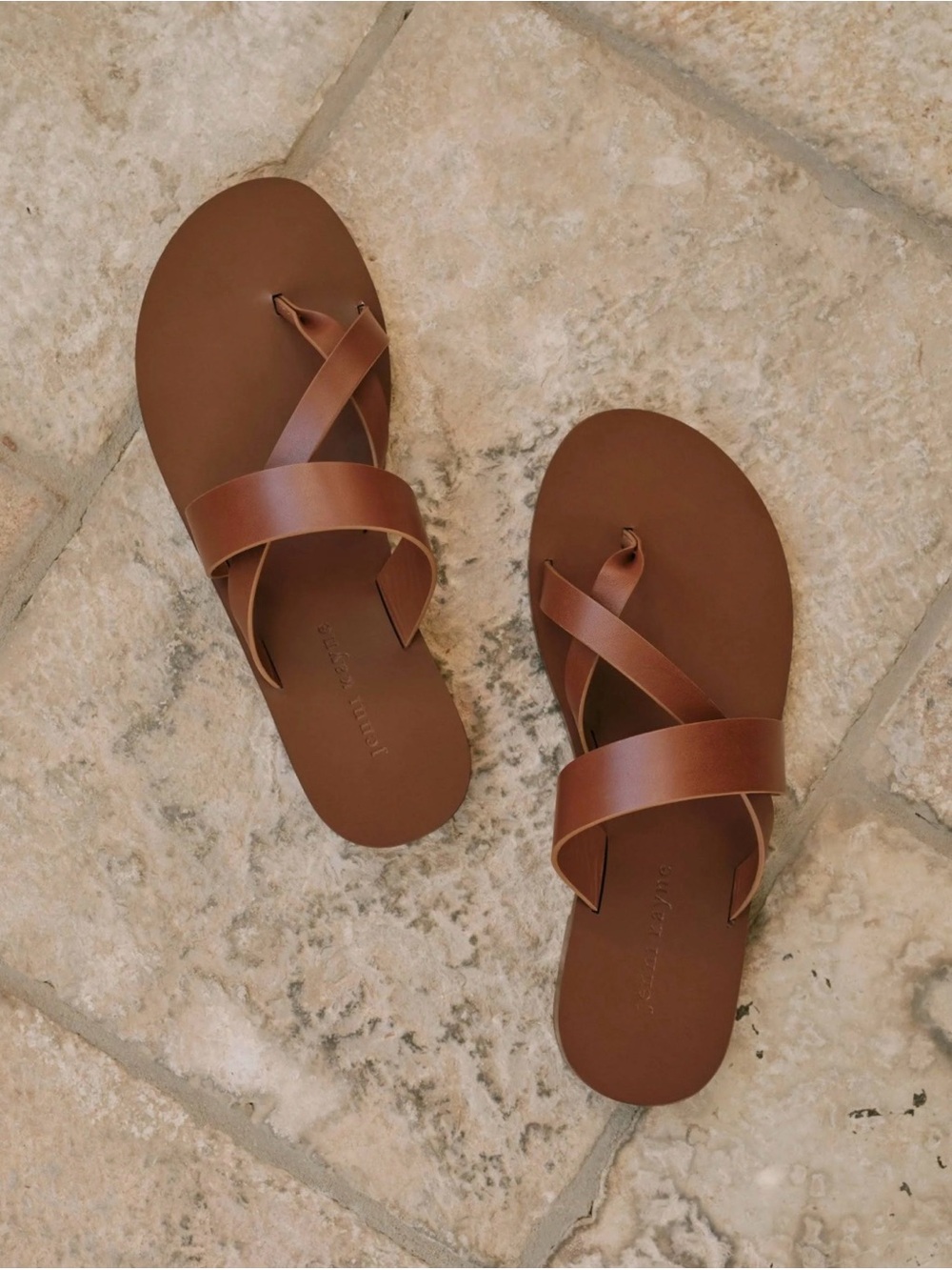 🆕Jenni Kayne Scarlett Leather Sandals in Saddle size 40 - Picture 2 of 9